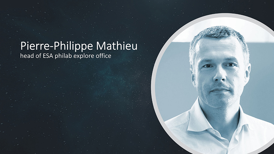 Pierre-Philippe Mathieu 
The Rise of Artificial Intelligence (AI) for EO