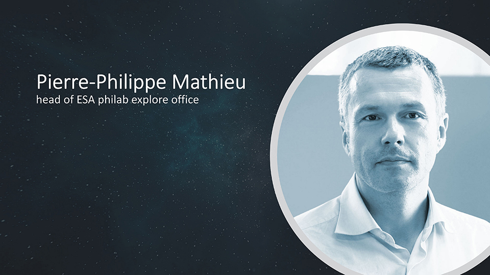 Pierre-Philippe Mathieu 
The Rise of Artificial Intelligence (AI) for EO